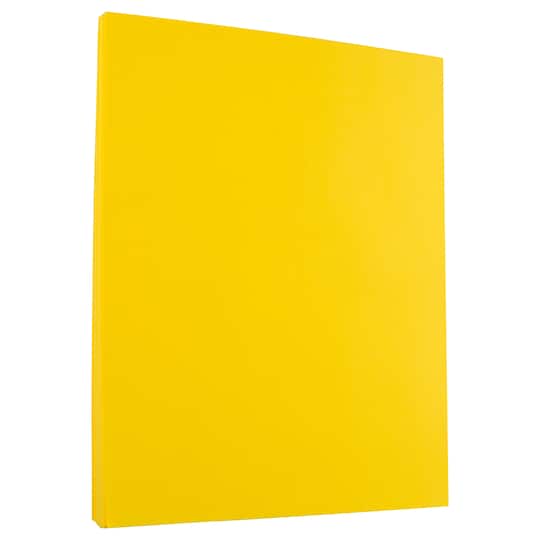 JAM Paper Brite Hue 8.5" x 11" 24lb. Recycled Colored Paper
